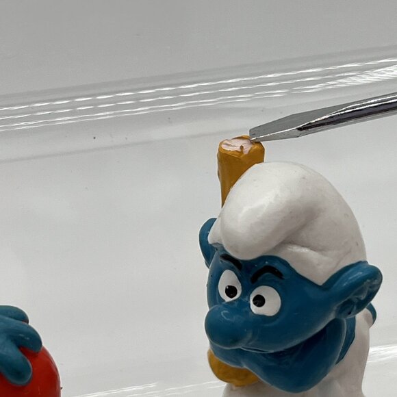 Vintage Smurfs Smurfette Smurf PVC Figures Lot of 7 Schleich Peyo - Picture 13 of 14